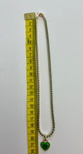 Cargar imagen en el visor de la galería, Heart tennis necklace
