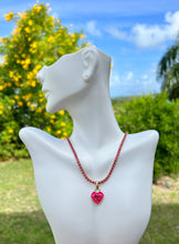 Cargar imagen en el visor de la galería, Heart tennis necklace
