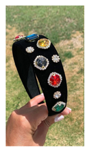 Cargar imagen en el visor de la galería, Diadema con rhinestones de colores
