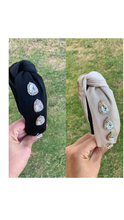 Cargar imagen en el visor de la galería, Diademas con 3 rhinestones
