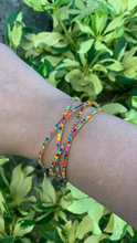 Cargar imagen en el visor de la galería, Pulsera entrelazada en rhinestones
