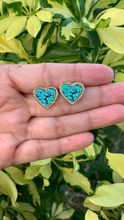Cargar imagen en el visor de la galería, Pantallas corazón pequeño marmoleado
