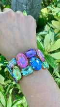 Cargar imagen en el visor de la galería, pulsera en rhinestones grandes
