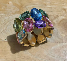 Cargar imagen en el visor de la galería, pulsera en rhinestones grandes
